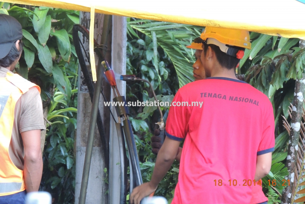 Preparation of Termination of PILC Cable to Black Box